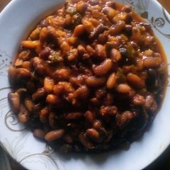A picture of Kidney Beans porridge.