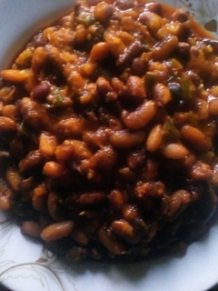 A picture of Kidney Beans porridge.