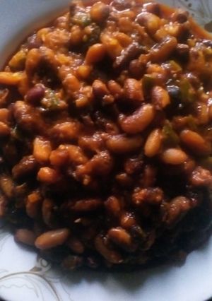 A picture of Kidney Beans porridge.
