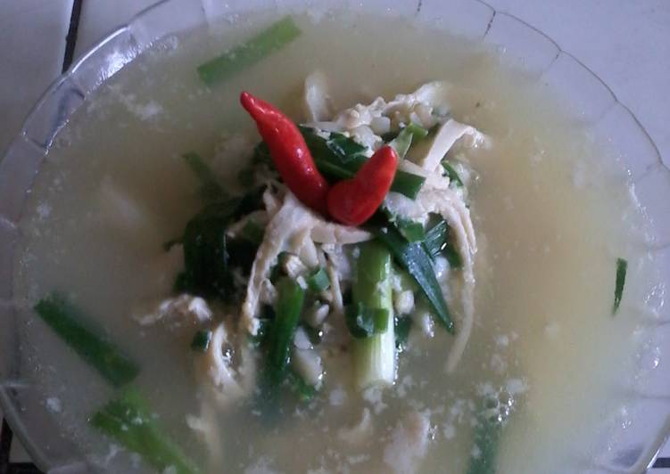 Sup jamur gurih simple dan murah ala anak kos