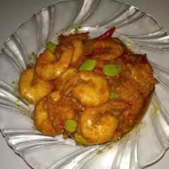 รูปของ Udang balado petai