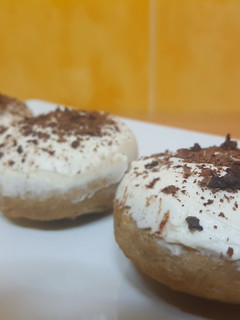 Una foto de Donuts de tiramisú