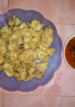 Foto resep Cumi Goreng Tepung Saos Asam Manis Sederhana