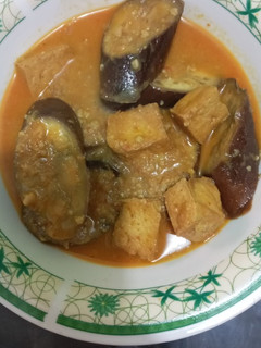 Foto resep Terong Tahu Kuah Kacang