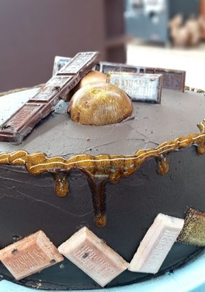 Una foto de Pastel de chocolate