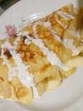 Crepe de manzana 🍎 (fruta opcional)