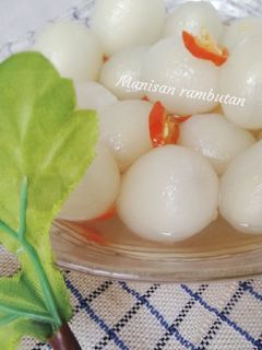 Foto resep Manisan rambutan