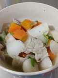 Steamed Pork and Daikon Soup - 蒸し豚と大根のスープ - (Series 1/3 Steamed Pork)