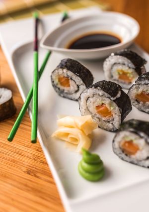 Maki sushi tekercs recept fotója