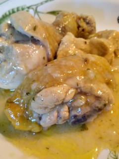 Una foto de Pollo al limón