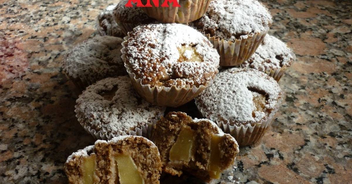 Cupcakes de avena con manzana Receta de GRINGA Cookpad