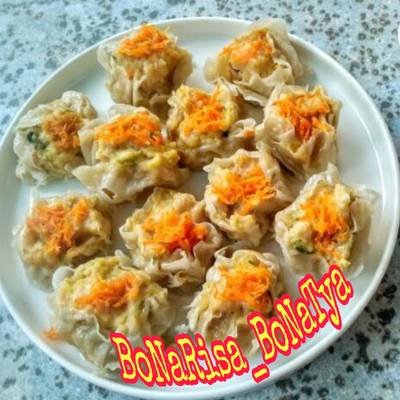 Resep Dimsum Ayam Udang Sayur Simple Oleh Bonarisa Bonatya Cookpad