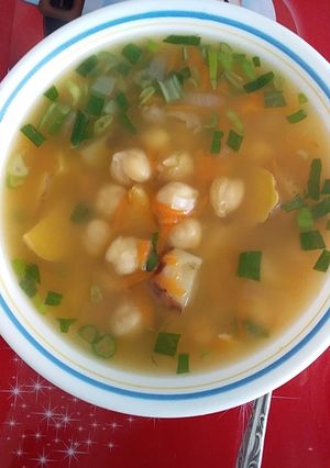 Una foto de Sopa de Garbanzo