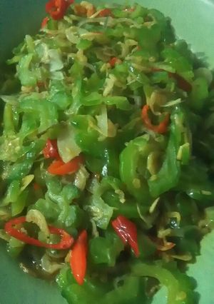 Foto resep Oseng paria rebon
