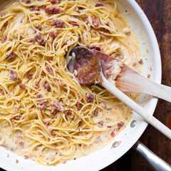 A picture of Creamy Spaghetti.