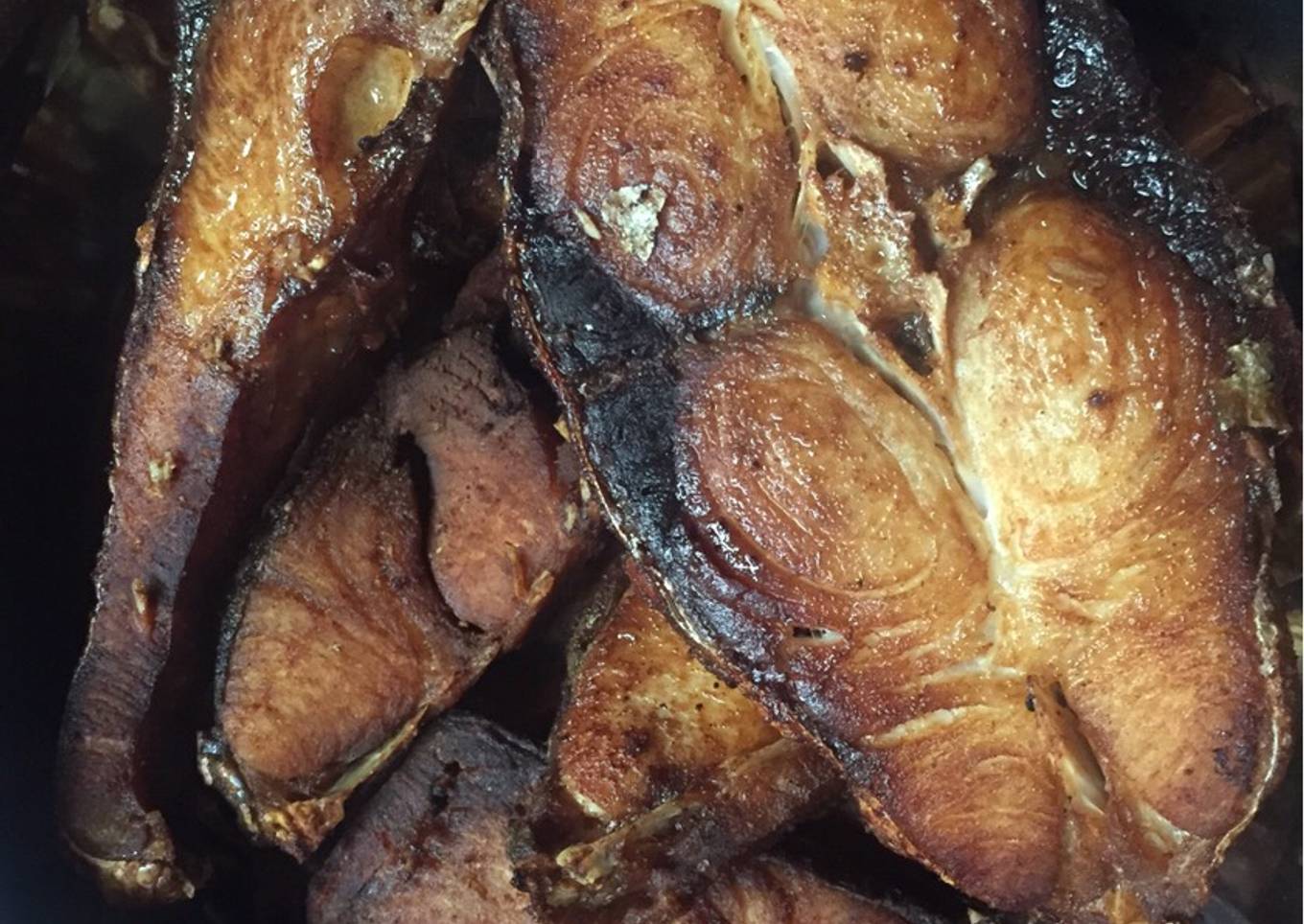 Fried Fish Steaks #AuthorMarathon #4weekschallenge