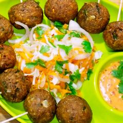 A picture of Protein packed healthy cheeseballs.