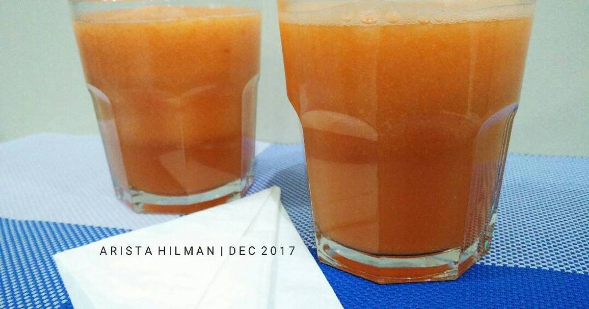 Resep Juice Pir Wortel oleh Arista Hilman Cookpad