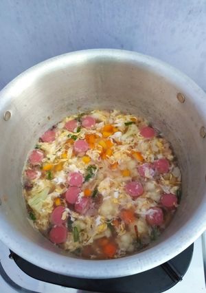 Foto resep Sup telur