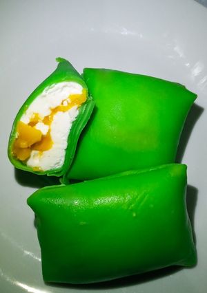 Foto resep Pancake Mangga Butter Cream (takaran sendok)