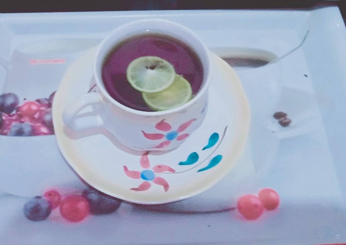 Tangy lemon tea
