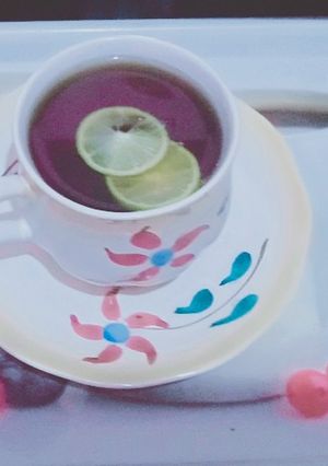 A picture of Tangy lemon tea.