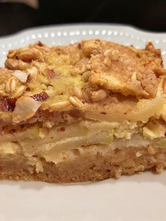 Una foto de Torta de manzana fácil