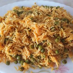 A picture of Masala matar pulao.