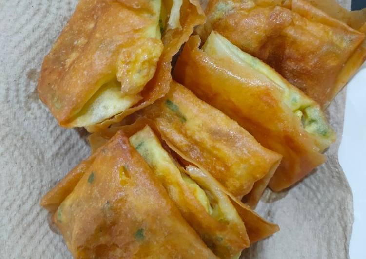 Martabak telur simple