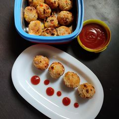 Vermicelli vegetables balls A picture of Vermicelli vegetables balls.
