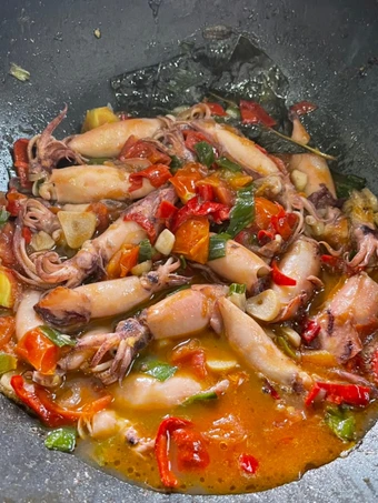 Cara Simple Menyiapkan Resep  Cumi asin manis yang Sempurna, Bikin Ketagihan