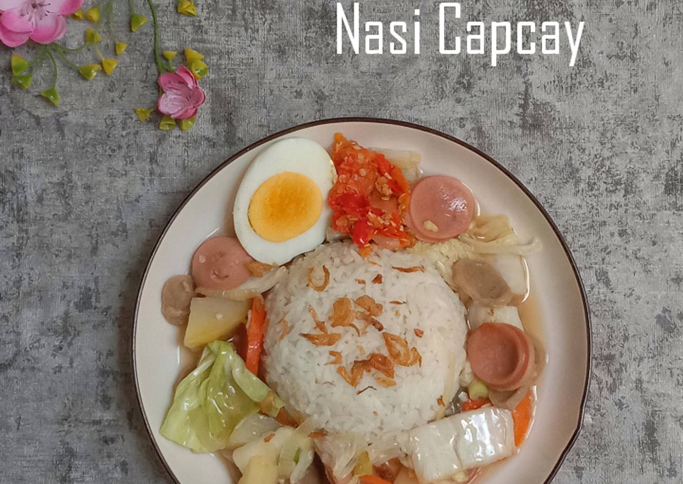Nasi Capcay