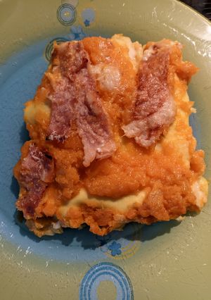 Une photo de Lasagne butternut jambon parmesan