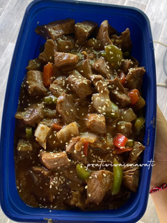 Foto resep Sapi Lada Hitam