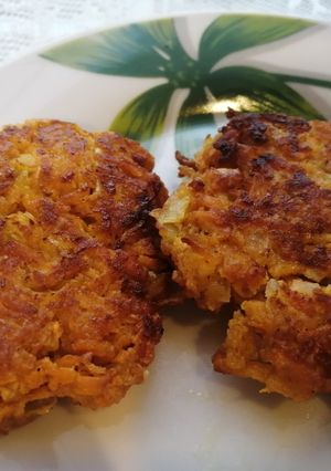 Édesburgonya "tócsni" recept fotója