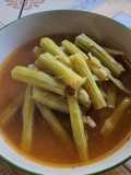 Sour Moringa Soup with Canned Fish (Kaeng Som Marum)