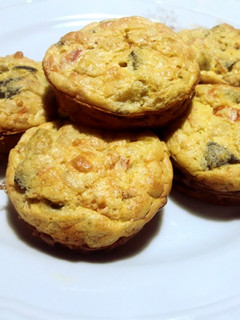 Una foto de Budincitos soufflé de zapallitos light