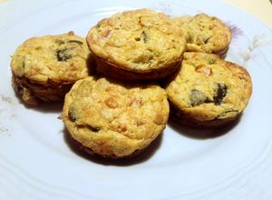 Una foto de Budincitos soufflé de zapallitos light