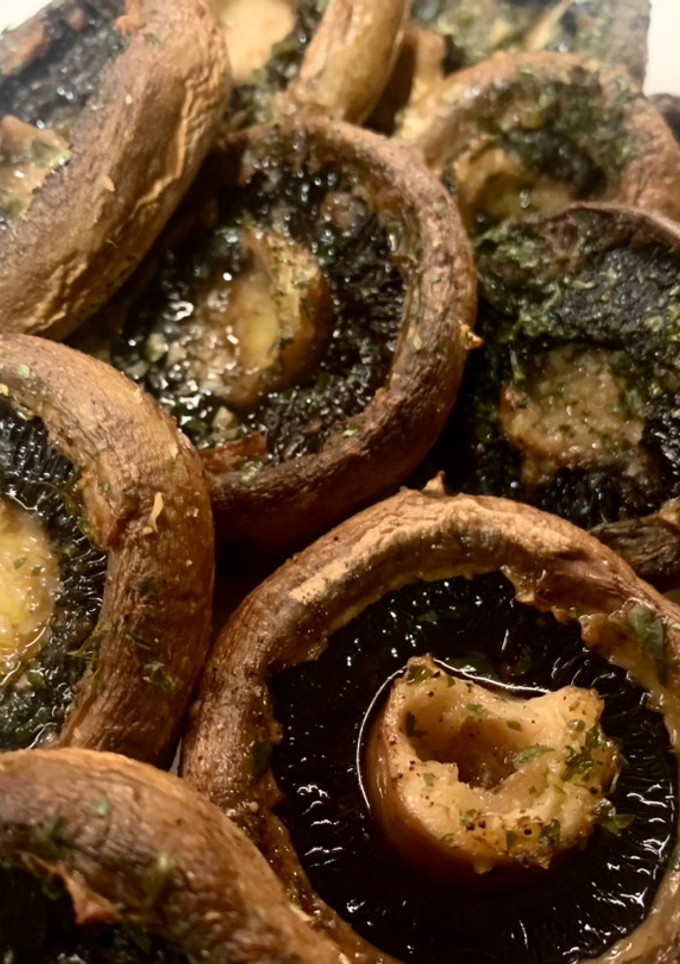 Una foto de Champiñones al horno 🍄