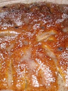 Una foto de Postre de manzana con yogur natural