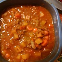 A picture of Rowdy's Vegetable soup.