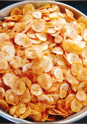 A picture of Banana chips.
