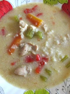 Citromos csirkeleves recept fotója