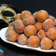 Una foto de Bolillos de Carnaval. Un dulce fácil y riquísimo