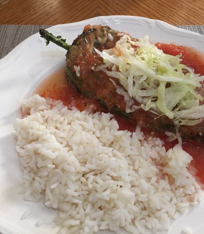 Una foto de Chiles rellenos de queso Sonorense