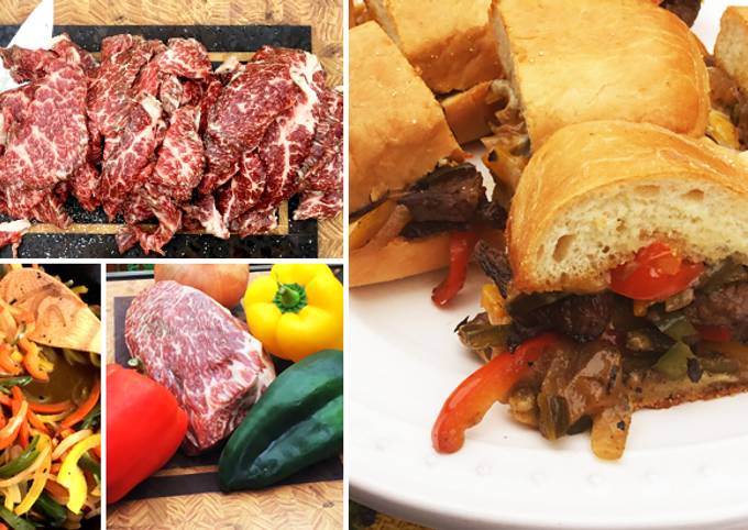 Step-by-Step Guide to Make Favorite Wagyu Cheesesteak Sandwiches