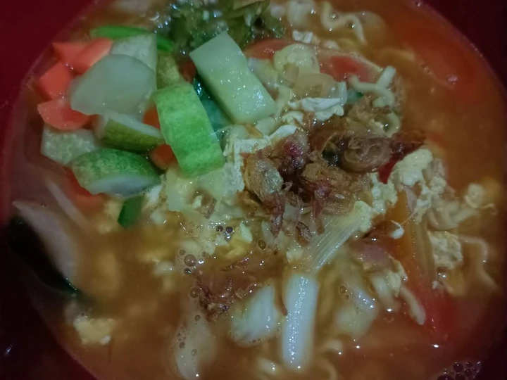 Langkah Gampang Membuat Resep Mie tektek kuah yang Menggugah Selera Anti Ribet, Menggugah Selera