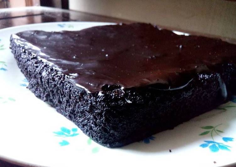 Super Moist Steamed Chocolate Cake