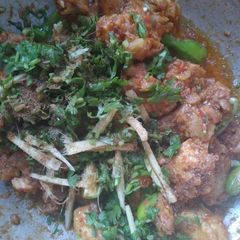 A picture of Chicken karahi.