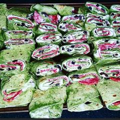 A picture of Salami Wraps.